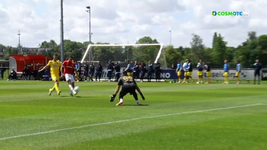 Άλλο ένα υπέροχο τελείωμα από την Άλκμααρ επί της ΑΕΚ που ανεβάζει τον δείκτη του σκορ στο 3-0 (video)