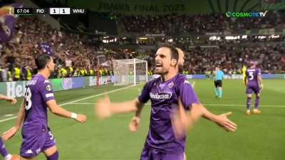 Φιορεντίνα – Γουέστ Χαμ 1-1: Ο Μπενραxμά ευστόχησε από την λευκή βούλα, αλλά ο Μποναβεντούρα βρήκε γρήγορη απάντηση (video)