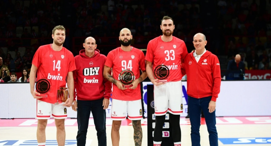 Δεν είναι μόνο ο Σάσα: Φουρνιέ και Μιλουτίνοφ «συνοδοιπόροι» του Βεζένκοφ στην κορυφαία πεντάδα της Stoiximan GBL!