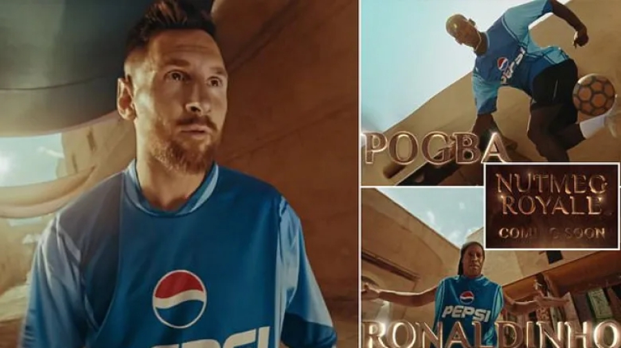 Απίστευτο διαφημιστικό με πρωταγωνιστές τους Μέσι, Ροναλντίνιο και Πογκμπά και στο βάθος... Κατάρ (video)!