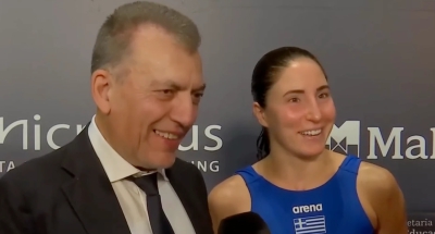 Βρούτσης: «Η υπογραφή μου απλόχερη, η στήριξη απόλυτη - Θα επενδύσουμε στον υγρό στίβο!» (video)