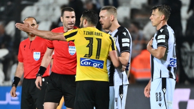 ΑΕΚ: Έξαλλοι οι παίκτες με τη διαιτησία της Τούμπας