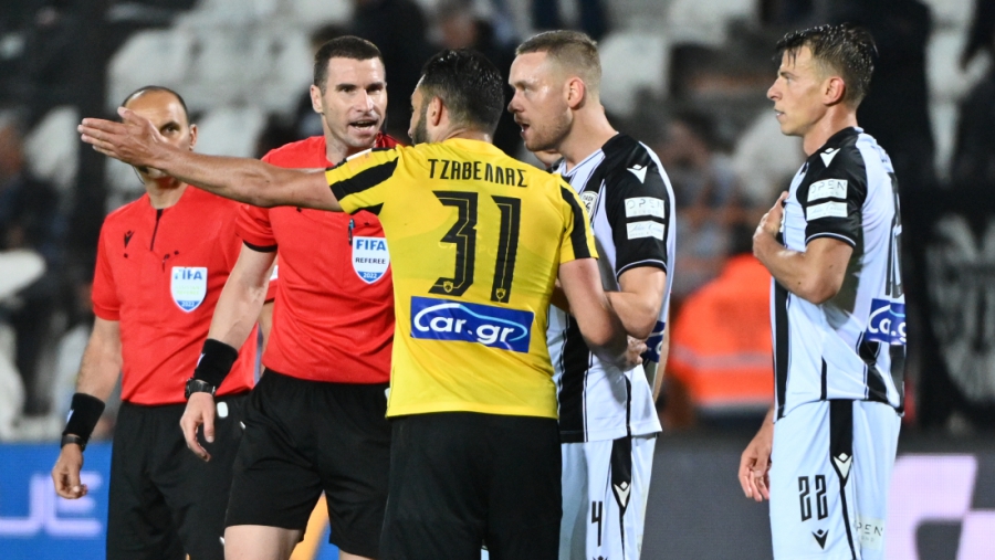 ΑΕΚ: Έξαλλοι οι παίκτες με τη διαιτησία της Τούμπας