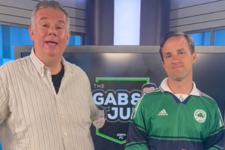 Με ρετρό φανέλα του Παναθηναϊκού βγήκε Γάλλος δημοσιογράφος στο ESPN (video)