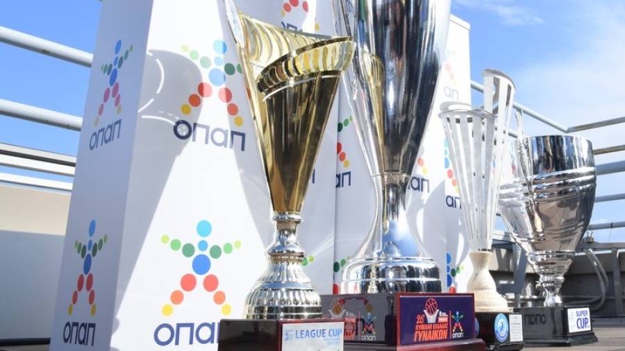 Στον ΟΠΑΠ με τα τρόπαια της εφετινής σεζόν οι ομάδες του Παναθηναϊκού Α.Ο