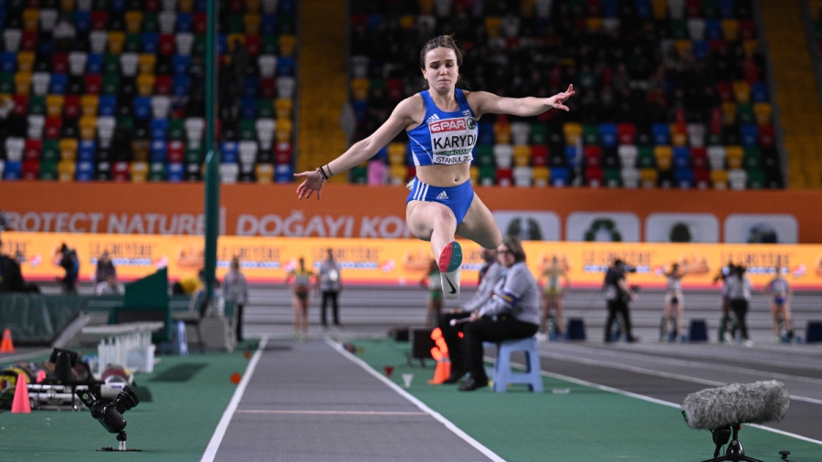 Ευρωπαϊκό κλειστού στίβου: Φετινό ρεκόρ η Καρύδη, αλλά δεν ήταν αρκετό για πρόκριση τον τελικό του τριπλούν