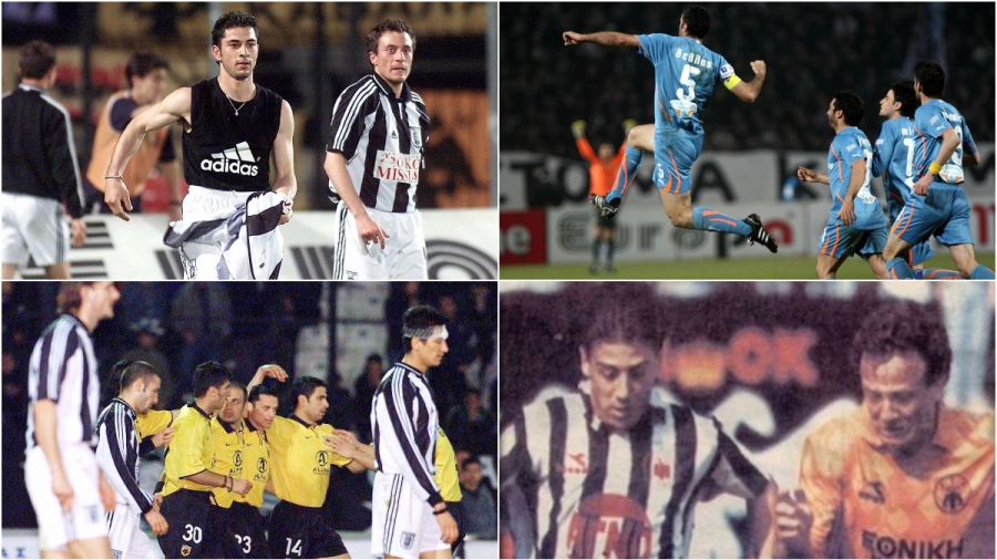 ΠΑΟΚ - ΑΕΚ που «έμειναν» στην ιστορία του Κυπέλλου: Από τον νόμο του Δέλλα, έως τη... μαχαιριά του Οκκά! (video)