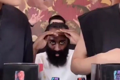 Χάρντεν: Πούλησε 10.000 μπουκάλια κρασί με το όνομά του σε πέντε δευτερόλεπτα και άρχισε τις… τούμπες (video)