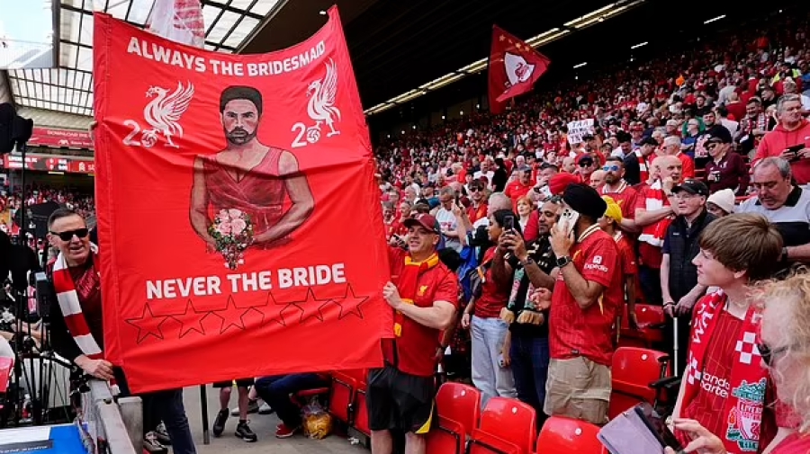 Επικό… γλέντι των φίλων της Λίβερπουλ σε Αρτέτα: «Θα είσαι πάντα παράνυφος, ποτέ η νύφη»! (photo)