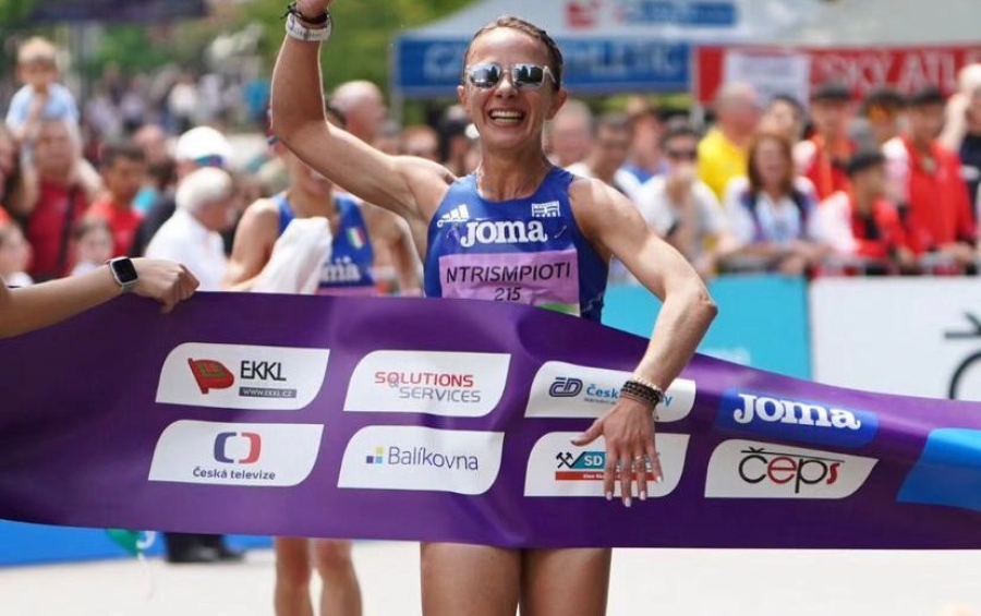 Χρυσό μετάλλιο η Αντιγόνη Ντρισμπιώτη στο Ευρωπαϊκό βάδην