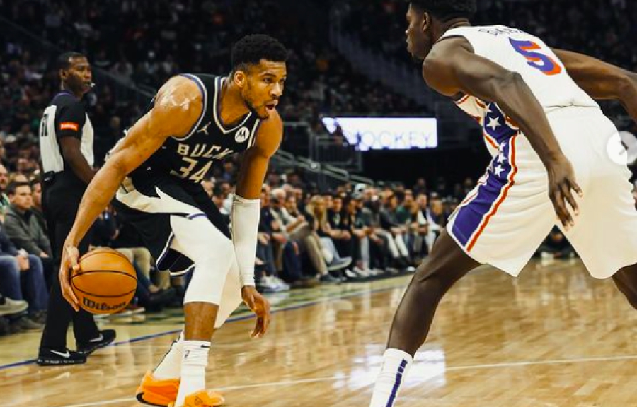 Ο ηγέτης των Μπακς είναι εδώ: «Βύθισε» και τους Σίξερς ο Αντετοκούνμπο, στον δρόμο της δεύτερης θέσης! (video)