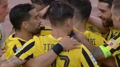 ΑΕΚ - Λαμία 1-0: Ο Αραούχο ανοίγει το σκορ και το ΟΑΚΑ «σείεται»! (video)