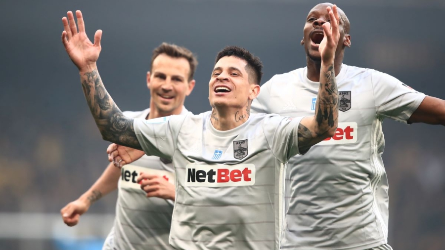 AEK - Άρης 1-1: «Βολίδα» Πάλμα, σκοράρει με... ριμπάουντ ο Ιτούρμπε! (video)