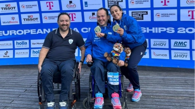 Πρωταθλητής Ευρώπης και πάλι ο Πολυχρονίδης στο μπότσια, χάλκινο η Μέντζου