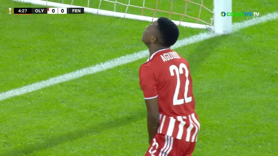Ολυμπιακός – Φενέρμπαχτσε 0-0: Τεράστια χαμένη ευκαιρία του Αγκιμπού Καμαρά! (video)