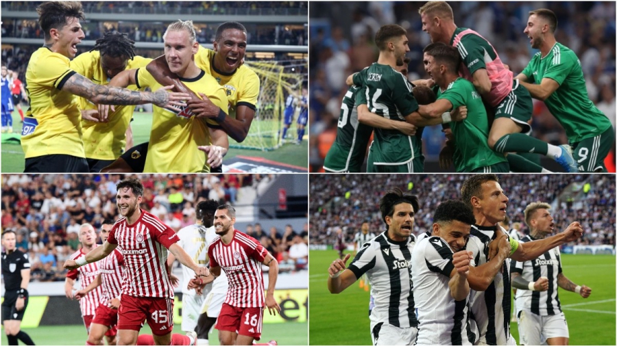 Το πρόγραμμα για τις εγχώριες αναμετρήσεις των ευρωπαϊκών αντιπάλων