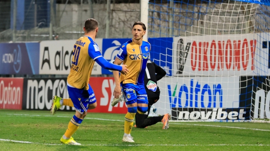 Αστέρας AKTOR – Βόλος ΝΠΣ 2-0: Μπαρτόλο διπλό χτύπημα και τρίποντο ανάσας!