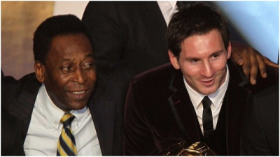 Πελέ σε Μέσι: «Συγγνώμη αν άργησα, το ταλέντο σου είναι εκπληκτικό»