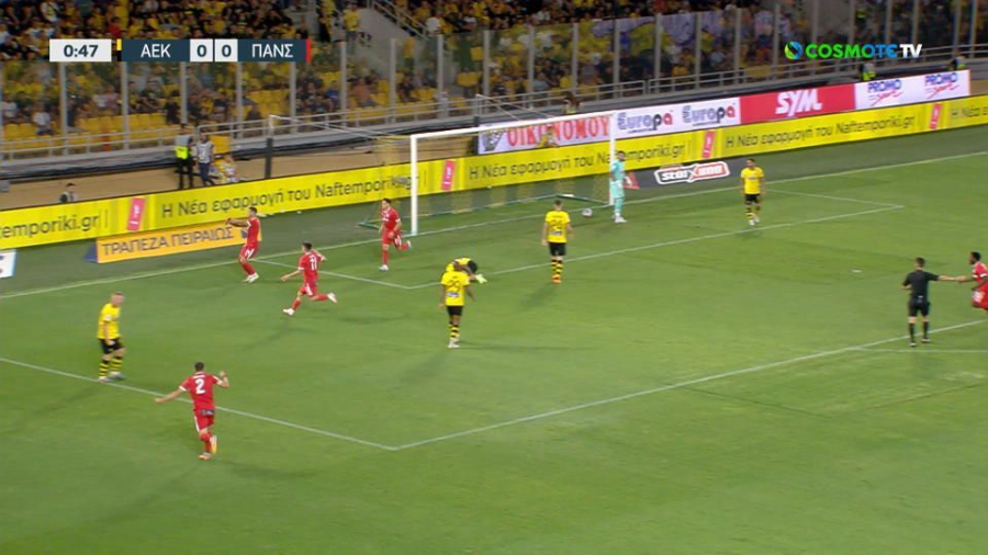 ΑΕΚ – Πανσερραϊκός 0-1: «Αιφνιδιασμός» με Άλεξιτς, τεράστιες χαμένες ευκαιρίες με Φαν Βέερτ (video)
