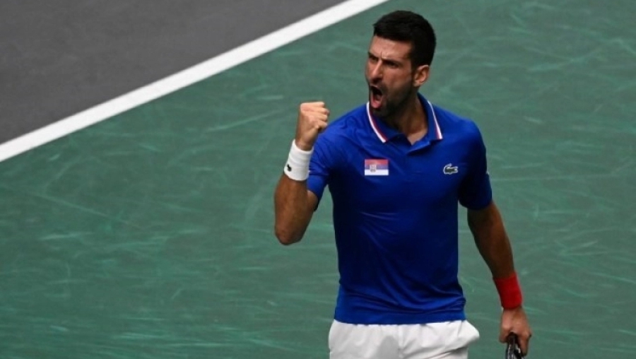 Davis Cup: Ο ασταμάτητος Τζόκοβιτς «πλήγωσε» τους Ισπανούς μέσα στη Βαλένθια (video)