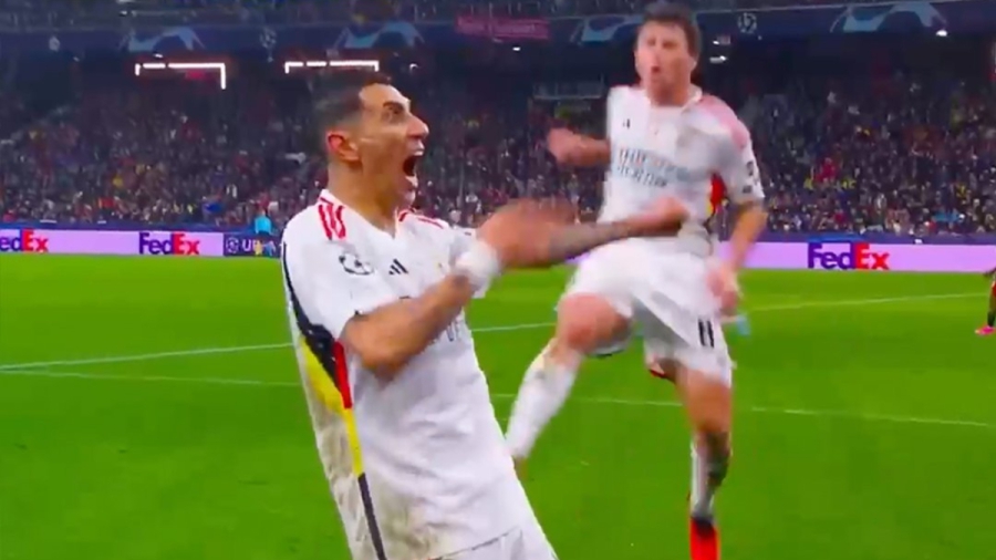 Θα βρίσκει πάντα τρόπους να… ξαφνιάζει: Απίθανο γκολ του Ντι Μαρία, με απευθείας εκτέλεση κόρνερ! (video)