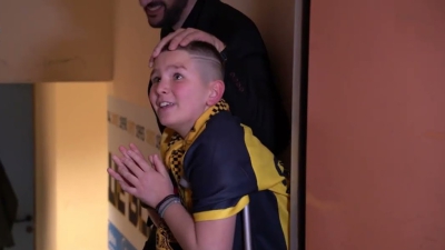 Το είπε και το έκανε ο Άρης: «Το παιδί με τις πατερίτσες» δεν θα ξεχάσει ποτέ το ματς με την Τρέντο! (video)