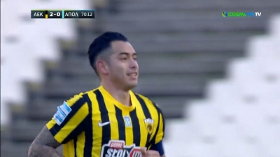 ΑΕΚ – Απόλλων Σμύρνης 3-0: Τσούμπερ και Αραούχο σφραγίζουν τη νίκη! (video)