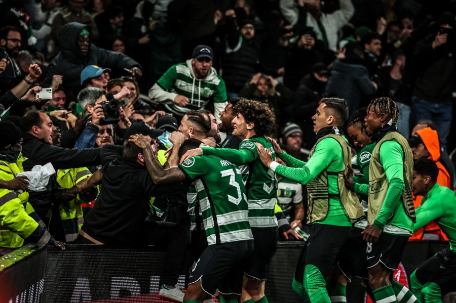 Σπόρτινγκ: Το… πάρτι των Πορτογάλων μέσα στο Έμιρεϊτς! (video)