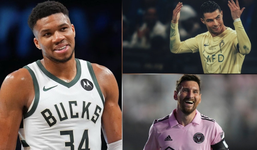 Ο... Giannis, ο «βασιλιάς» Ρονάλντο και η έκπληξη με Μέσι: Αυτοί είναι οι 10 πιο ακριβοπληρωμένοι αθλητές στον κόσμο!