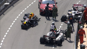Τρομακτικό ατύχημα στο GP του Μονακό: Διαλύθηκε το μονοθέσιο του Πέρεζ από τη σύγκρουση! (video)