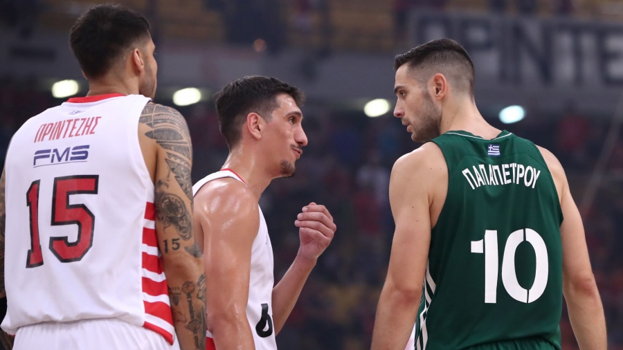 Live: 3ος τελικός Basket League, Ολυμπιακός - Παναθηναϊκός (Τελικό 93-74)