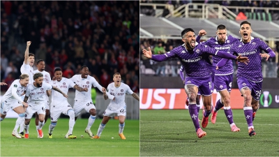 Europa Conference League: Φιορεντίνα και Βίλα στα ημιτελικά, με πολύ άγχος για τα φαβορί, παράταση και πέναλτι! (video)