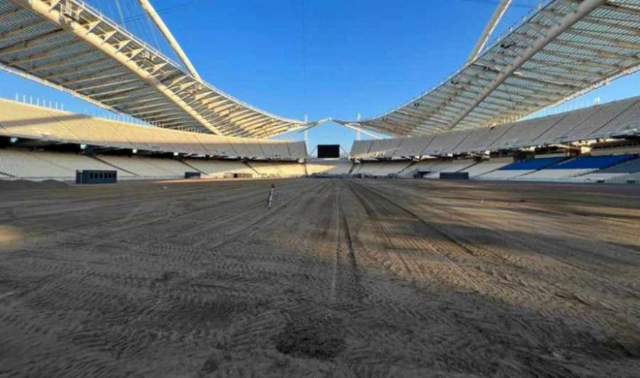 Παναθηναϊκός: Ολοκληρώθηκε η πρώτη φάση της ανακατασκευής του χλοοτάπητα στο ΟΑΚΑ