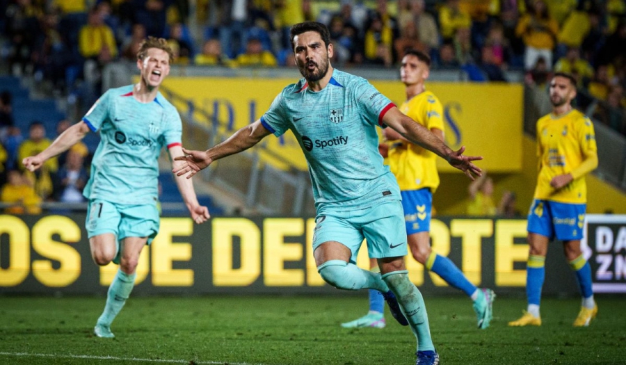 Λας Πάλμας - Μπαρτσελόνα 1-2: Το «buzzer-beater» του Γκουντογκάν από την... άσπρη βούλα έσωσε τους Καταλανούς!