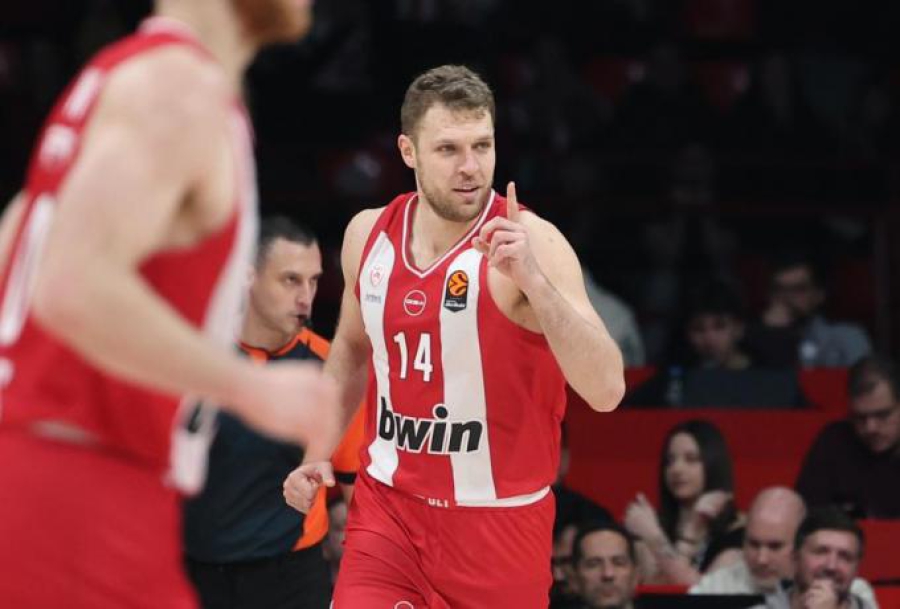 Νίκη με 100άρα για τον Ολυμπιακό επί της Μακάμπι