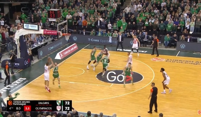 EuroLeague: Χωρίς το νικητήριο καλάθι του Βεζένκοφ το Top-10 της 29ης αγωνιστικής (video)