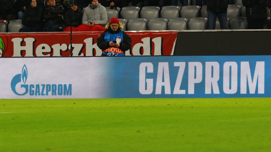 UEFA: Τέλος η χορηγική συνεργασία με την Gazprom!