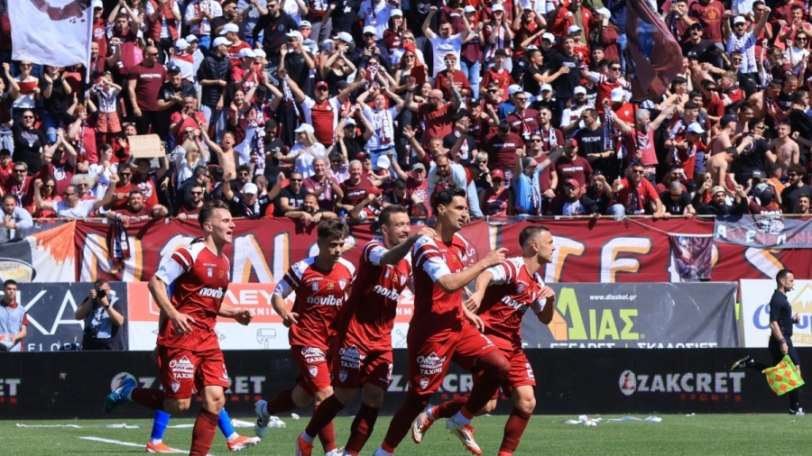 Η «Βασίλισσα» επέστρεψε και επίσημα: Η ΑΕΛ γιόρτασε την άνοδο με 5άρα κόντρα στον ΠΑΣ Γιάννινα!