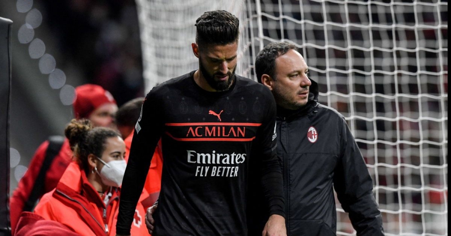 Μίλαν: Θλάση στο ισχίο ο Ζιρού, επιστρέφει το... 2022
