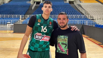 O Γιώργος Καλαϊτζάκης στο BN Sports: «Θα ακολουθώ για μια ζωή τις συμβουλές του Αντετοκούνμπο» (video)