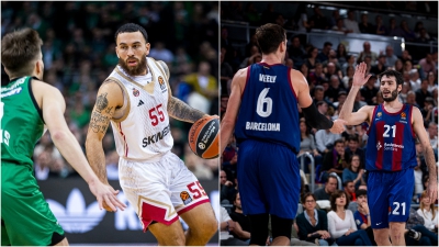 EuroLeague Round 13: «Οδηγός» της Μονακό ο ιστορικός Τζέιμς, αφεντικό η Μπαρτσελόνα κόντρα στον Ιτούδη (video)