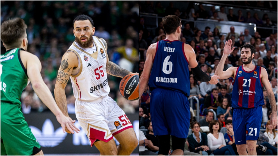 EuroLeague Round 13: «Οδηγός» της Μονακό ο ιστορικός Τζέιμς, αφεντικό η Μπαρτσελόνα κόντρα στον Ιτούδη (video)