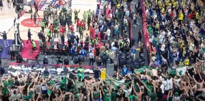 Το BN Sports στο Βερολίνο: Η απόλυτη αποθέωση για τον Παναθηναϊκό AKTOR, πανζουρλισμός στις εξέδρες! (video)