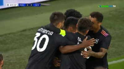 Μάλμε- Γιουβέντους 0-1: Ο Άλεξ Σάντρο ανοίγει… λογαριασμό με το πρώτο του γκολ στο Champions League! (video)