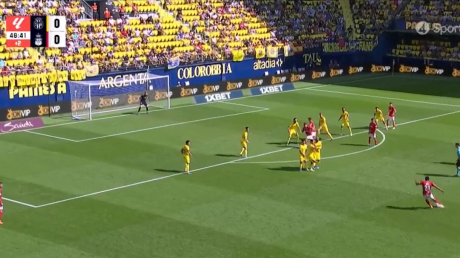 Βιγιαρεάλ – Λας Πάλμας 0-1: «Φαουλάρα» αλά… Μπέκαμ από τον στόπερ Κόκο (video)