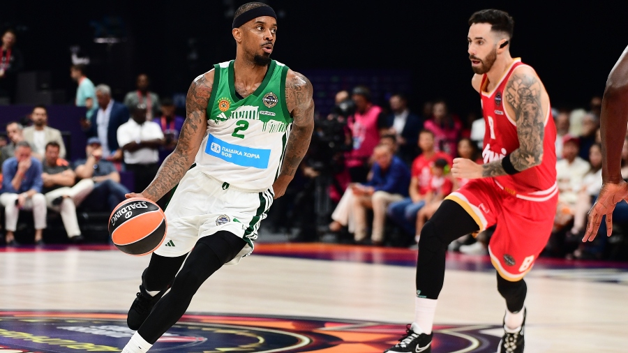 Μπράουν για Παναθηναϊκό: «Παρέμεινα ήρεμος λόγω των συμπαικτών μου»