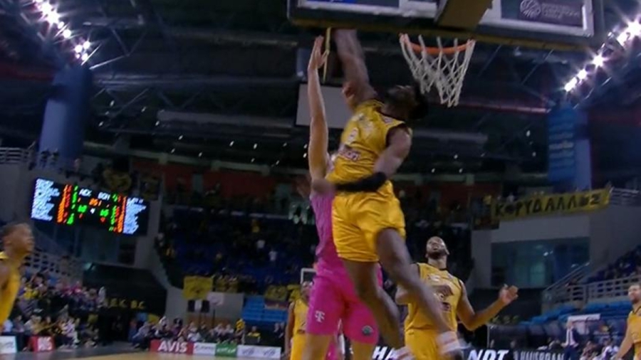 BCL: Κορυφαία φάση του Οκτωβρίου από τον ΜακΓκρίφ της ΑΕΚ