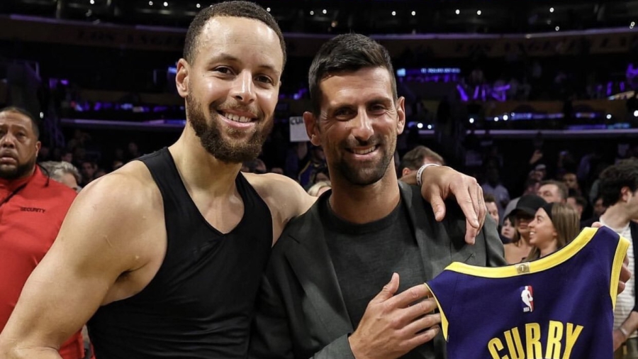 Η... θρυλική συνάντηση Κάρι και Τζόκοβιτς! (video)