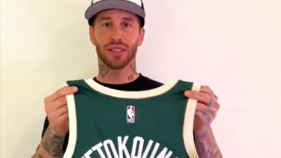 Ο Σέρχιο Ράμος στήριξε τον Γιάννη Αντετοκούνμπο ζητώντας από τον κόσμο να τον ψηφίσει για το All Star Game (video)