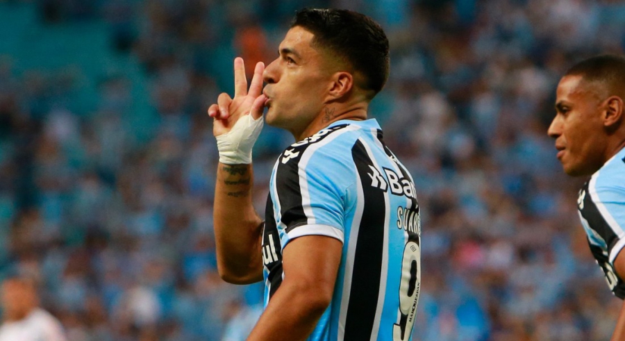 Χατ τρικ σε 37 λεπτά στο ντεμπούτο του με την Γκρέμιο ο Σουάρες (video)